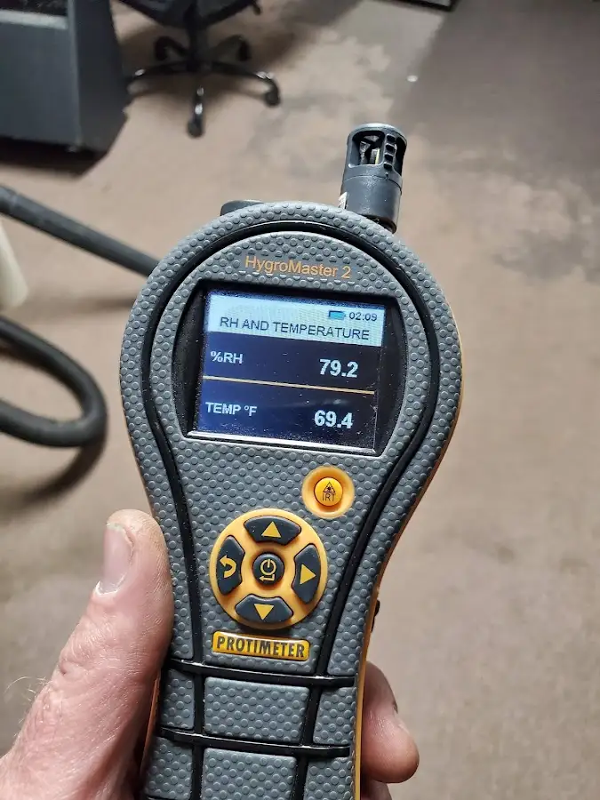 Moisture meter humidity assessment for Fire & Smoke Damage Restoration in Middlebury